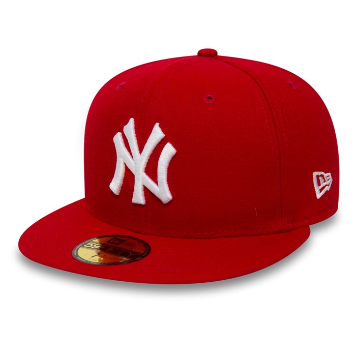 New York Yankees Essential 59FIFTY Lippis Punainen - New Era Lippikset Outlet FI-154937